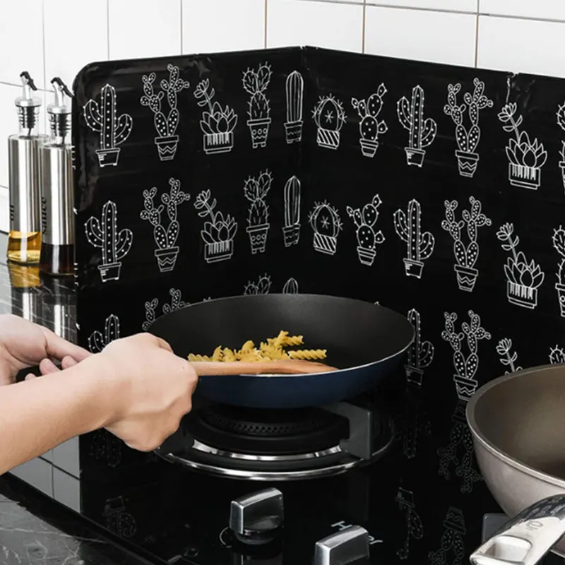 

Oil Splatter Cover Pan Aluminium Anti Splash Cover Stove Kitchen Durable Oil Splash Guard Tools Frying Scald Proof