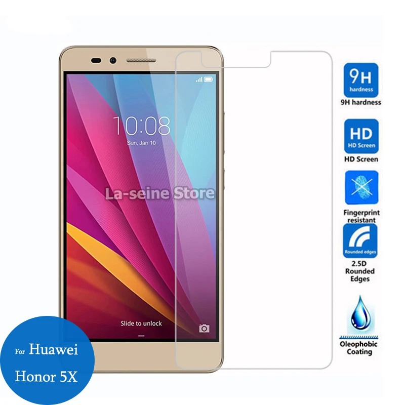 Для Huawei Honor 5X протектор экрана из закаленного стекла 2 5 9 h защитная пленка на Honor5X X