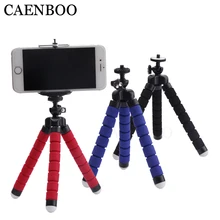 CAENBOO Мини Гибкий штатив камера гибкий монопод Портативный штатив+ подставка для телефона держатель для iPhone Xiaomi samsung huawei