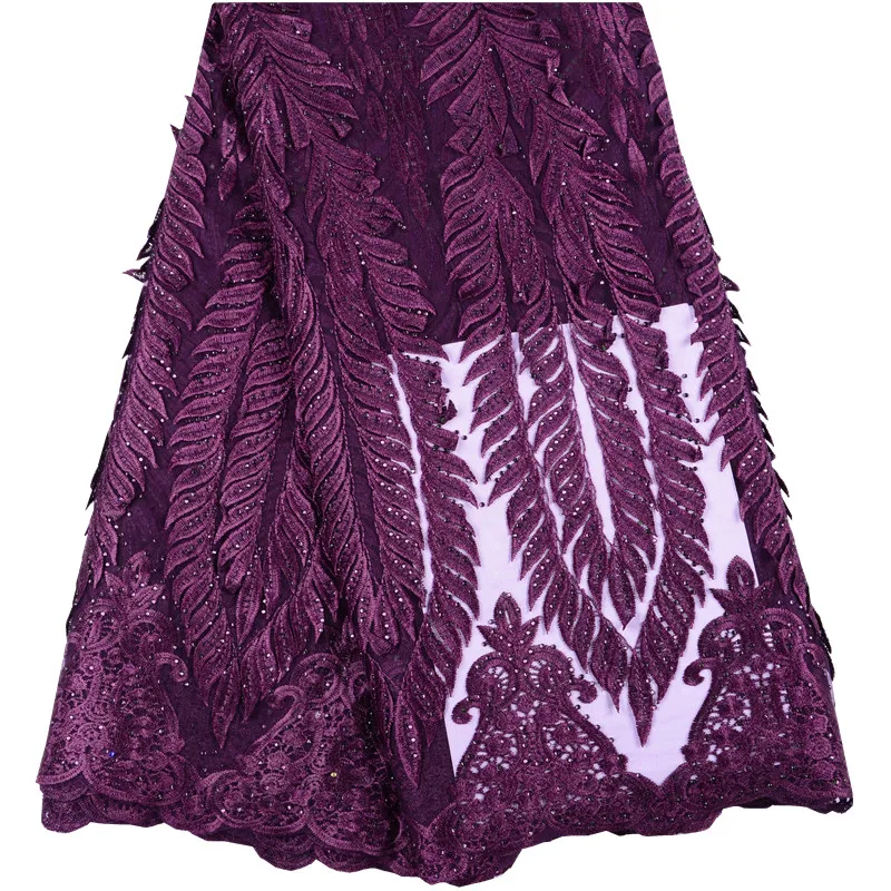

African Lace Fabric With Stones 2019 High Quality Tulle Lace Fabric African French Net Lace Fabric For Eveing Dress Y1485