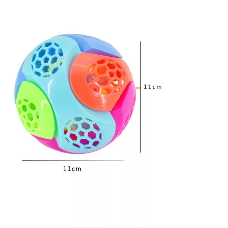 Светодиодный Светодиодный свет прыжки активация шар свет Музыка мигающий прыгающая игрушка