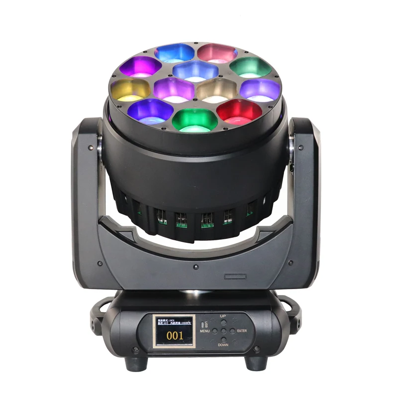 Профессиональное сценическое освещение led moving head dmx512 контроль 40 Вт 12 шт для