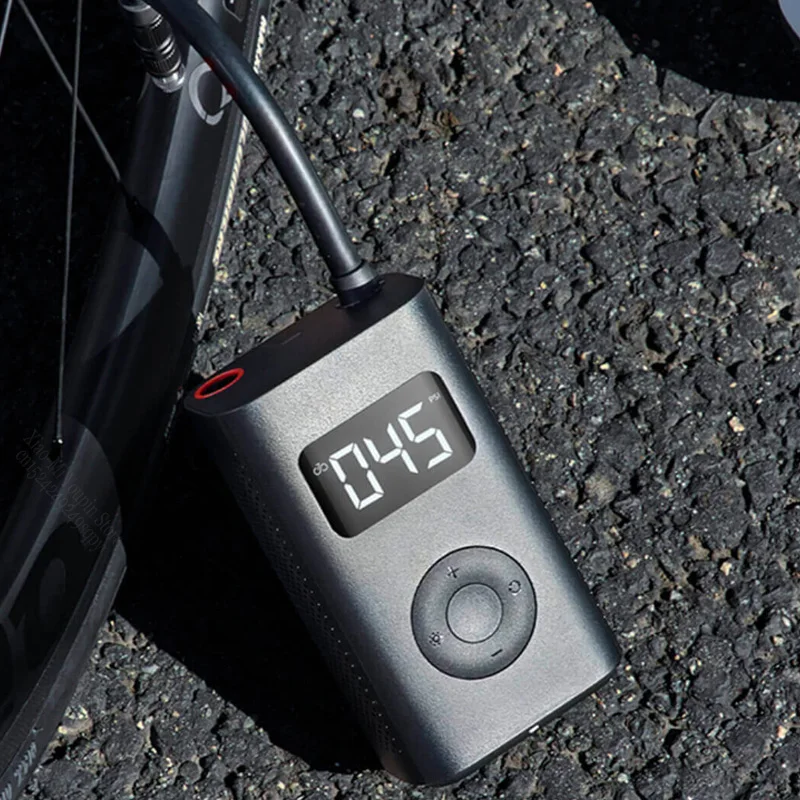 Xiaomi Mijia Портативный Умный Цифровой датчик давления в шинах Электрический автомобильный насос для велосипеда мотоцикла автомобиля футбола