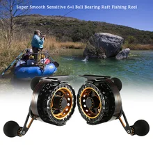 Супер гладкий чувствительный 6+ 1 шарикоподшипник 3,6: 1 Передаточное отношение плот Рыболовная катушка Летающая катушка колесо правая левая рука ледовая Рыболовная катушка