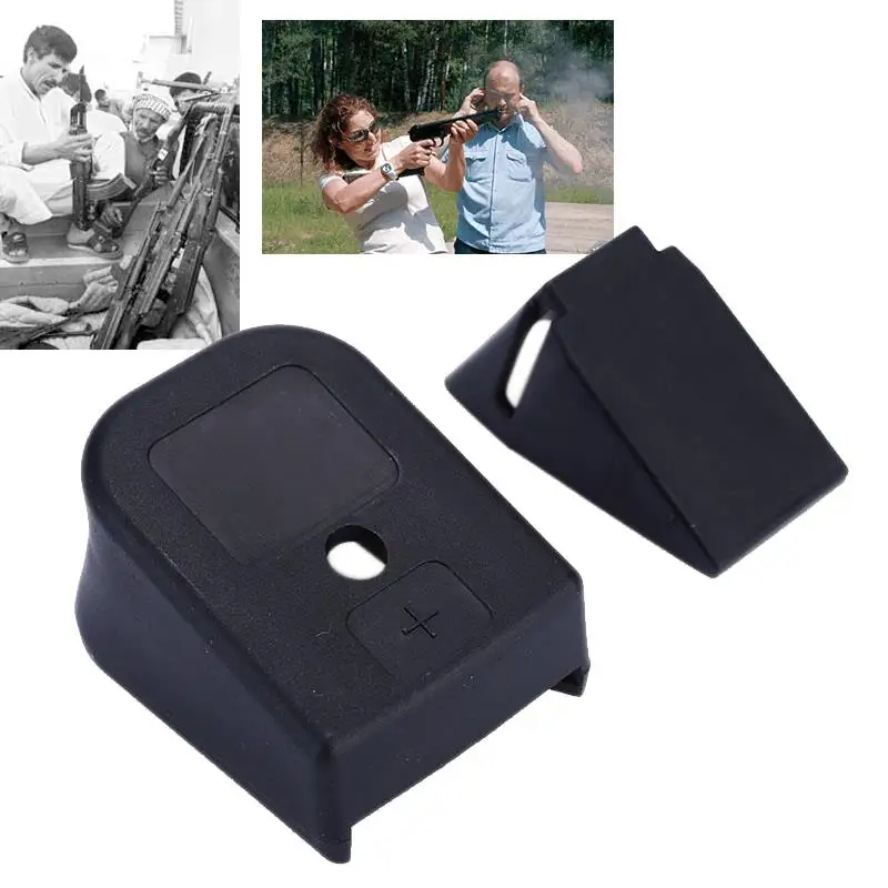Удлинитель журнала Magorui GLOCK + 2 PLUS для 17 19 22 23 24 25 26 27 28 31 32 33 34 вставка j4|Аксессуары