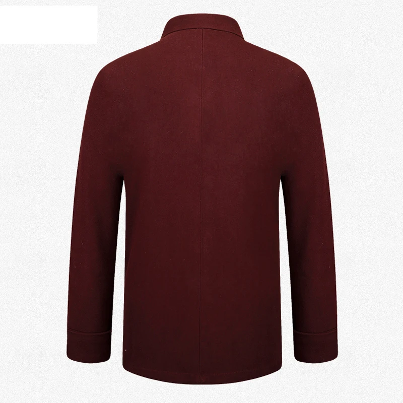 Blue Top Grade Arrival Chinese Traditional Men's Handmade Coil Button Jackets Coats M L XL XXL 3XL MTJ2015027