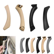 Carro Direita + esquerda Porta Interior Alças/Painel Da Porta Interior do Punho Puxar Tampa da Guarnição Para BMW Série 3 E90 e91 325 330 318 Bege/Preto