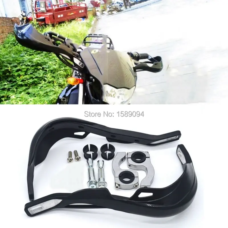 

Black 1-1/8"& 7/8" Dirt Bike Dirtbike ATV Motorcycle Brush Bar Hand Guards Handguard FIT FOR 22mm 28 mm Handlebar grips