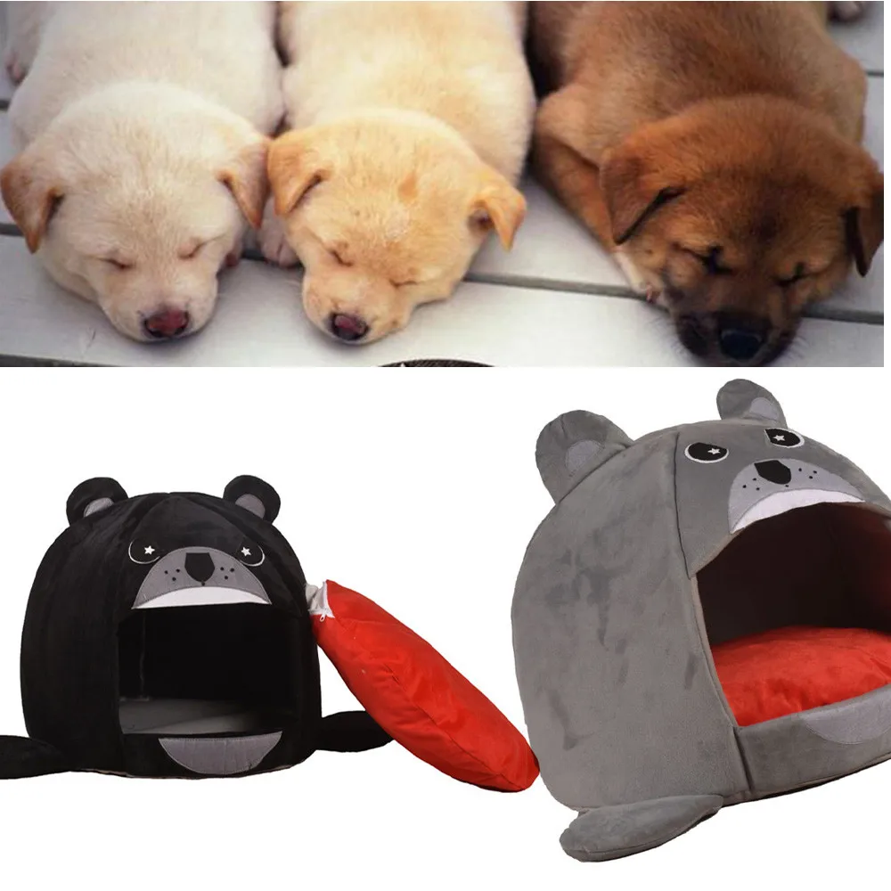 Transer Cama Perro черный складной щенками Бультерьера домик для кошек из гнездо кровать