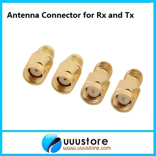 4pcs 5 8G SMA Female Male FPV Antenna Aerial Connector Adapter for Rx and Tx