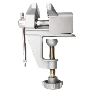 

Aluminum Alloy Mini Table Vise Small Bench Table Pliers Sliver Table Vise Small Flat Pliers