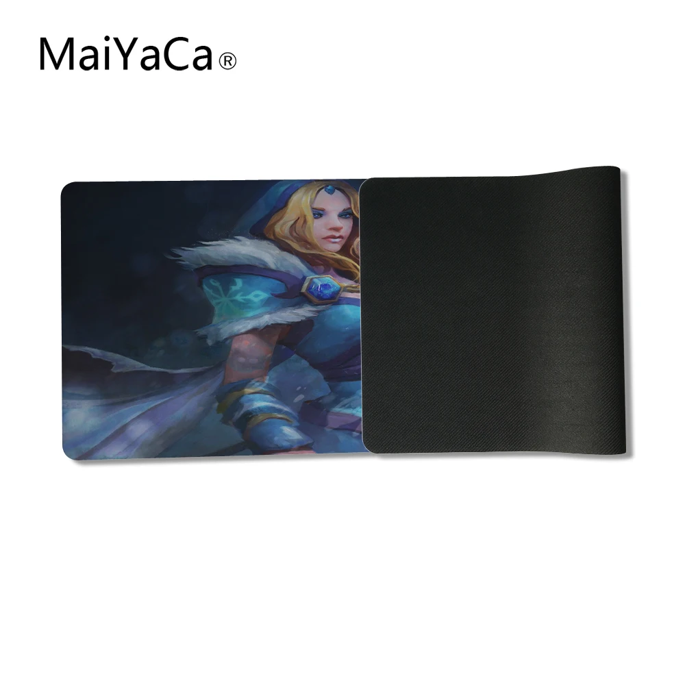  MaiYaCa Dota 2 Rylai The Crystal Maid Mouse Pad Computer Mouse pad Over lock Edge Big Gaming Pad mo