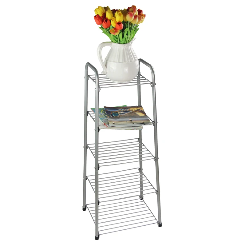 1 Pc New 5 Layers Kitchen Storage Rack Stainless Steel High Quality