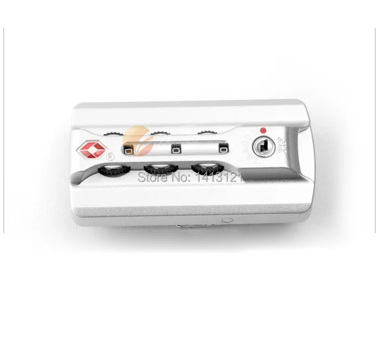 

free shipping ABS Customs TSA lock Trolley Case lock box part fixed lock DIY handmade Luggage suitcase coded lock