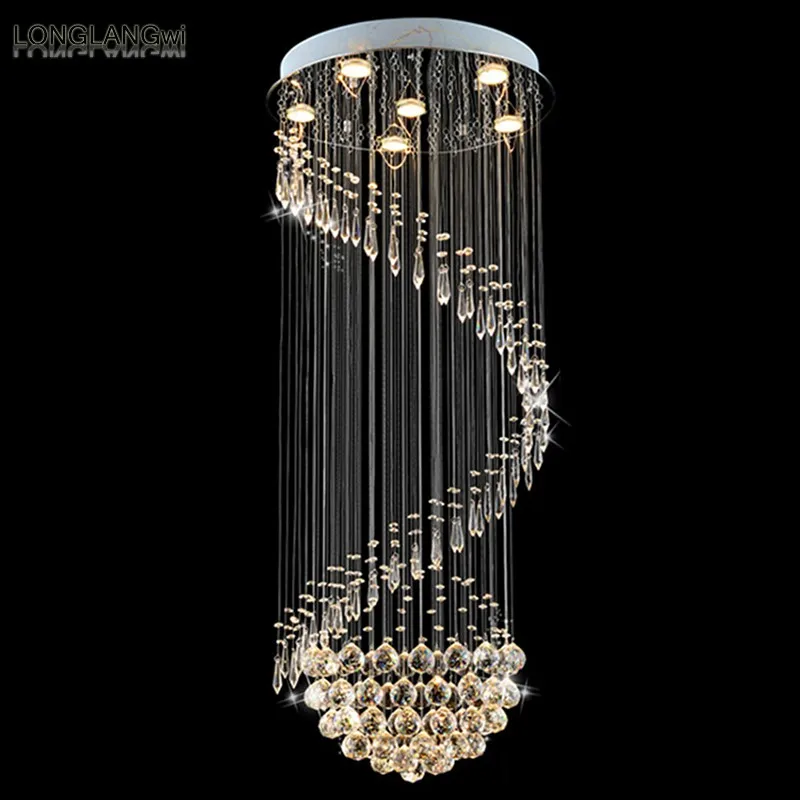 

Free shipping New Modern Crystal Chandeliers Light Fixture Crystal Lamp Luster Prompt Shipping Chandelier lighting
