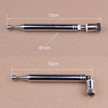 

NEW arivl A pair 9 section F Head Telescopic Antenna for SONY YAMAHA Denon Onkyo DAB FM Radio free shipping