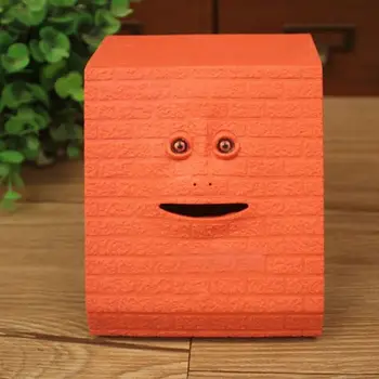 

Christmas Safe Box Alcancia Facebank Money Box Chewing piggy bank Hucha Coin Box For Money MONEY BOX Face Bank Gift