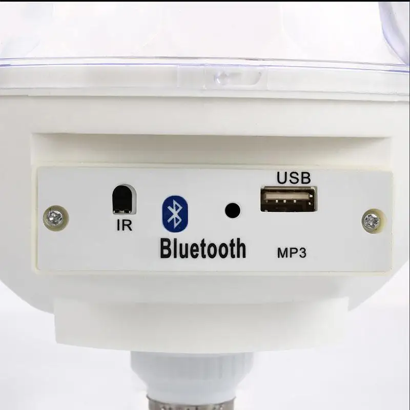 Adeeing Smart E27 85-265 V Светодиодный 6 Вт красочные Bluetooth светодиодный музыкальный ритм лампы Свет для вечерние