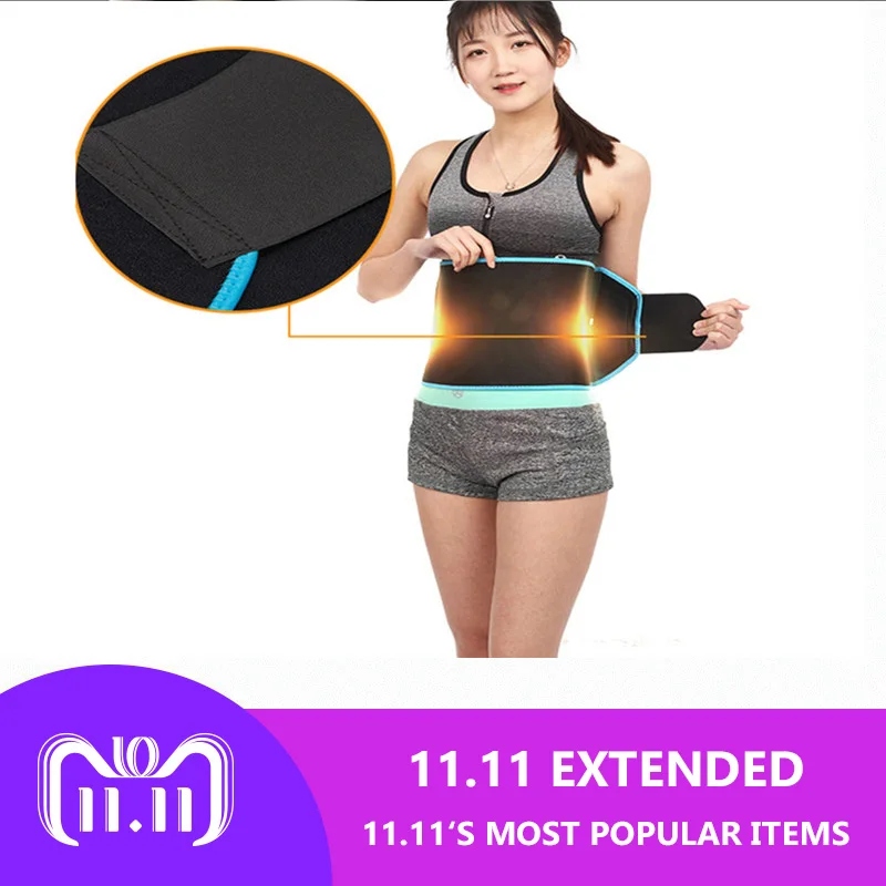 Adjustable Waist Tummy Trimmer Slimming Sweat Belt Fat Burn Shaper Wrap Band Weight Loss Exercise Men Women Adjustable Waist Tummy Trimmer Slimming Sweat Belt Fat Burn Shaper Wrap Band Weight Loss Exercise Men Women