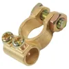 Car Battery Terminals Clamps Pair Screw Connection Positive & Negative Brass Cables Connectors Accessories 3.0# ► Photo 2/2