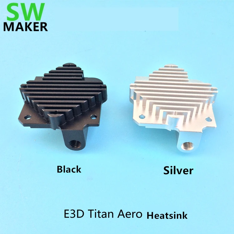 Модернизированный радиатор Titan Aero экструдер V6 hotend 1 75 мм/3 мм титановый прямой M6 M7