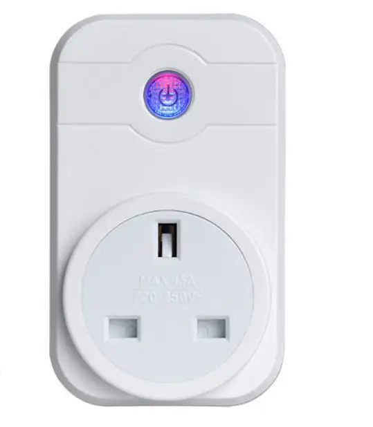 Smart Plug Мощность разъем WI-FI Беспроводной переключатель управления мини таймер на выходе Совместимость с Alexa пульт дистанционного управления для Ios и Android - Цвет: Светло-зеленый