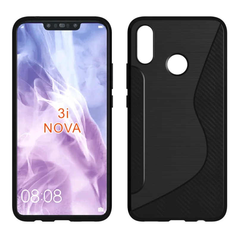 

1pcs/lot Free Shipping S Line TPU Soft back Case For Huawei Mate 20 Lite