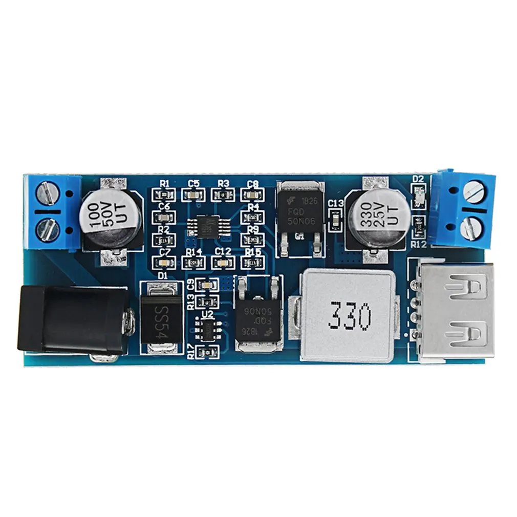 

5V 6A Vehicle Module Power DC Transformer Blue Hardware High-tech Module Development Board Exquisitely Designed Durable