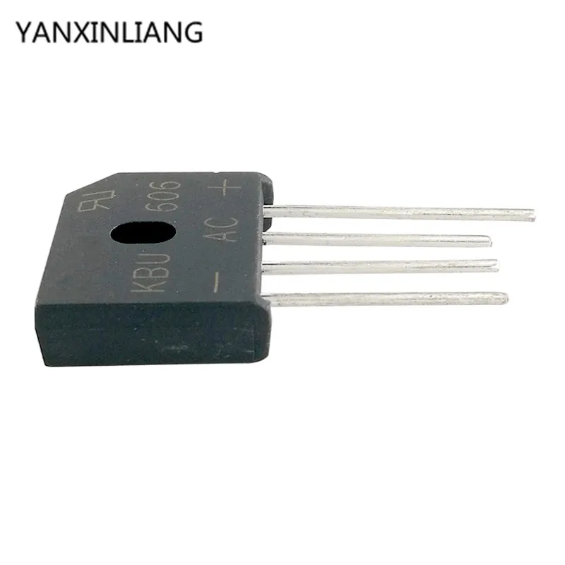 10 шт. выпрямитель диодного моста kbu606 6 А 600 В|bridge rectifier|diode bridge rectifierdiode |