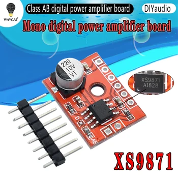 

WAVGAT Super Mini Digital Amplifier Board 1* 5W Class D Digital 2.5V To 5.5V Power Amplifier Board Efficient Class AB D Optional