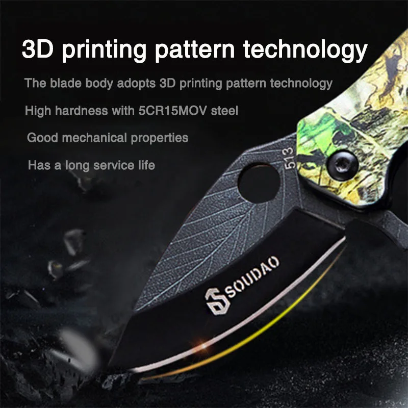 

Mini Camping Stainless Handle Survival Knife Multifunction Outdoor Tactical Rescue Tools Folding Hunting Pocket cutter