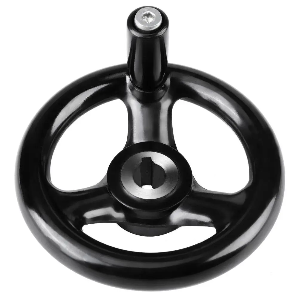 

Round 3-Spoke Hand Wheel with Removable Handle for Lathe Milling Grinder TB Sale
