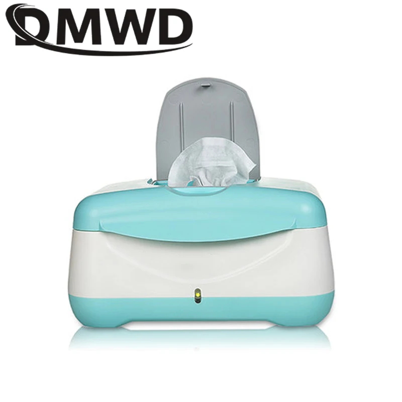 Goede 110 V 220 V Baby Doekjes Heater Natte Handdoek Dispenser Thermostaat Warm Tissue Papier Case Servet Elektrische Verwarming Isolatie doos Houder