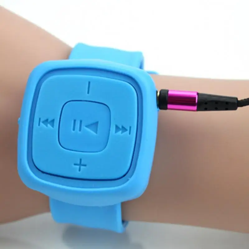 New Portable Sport Mini wrist Mp3 Player no screen Bracelet Mp3 Music