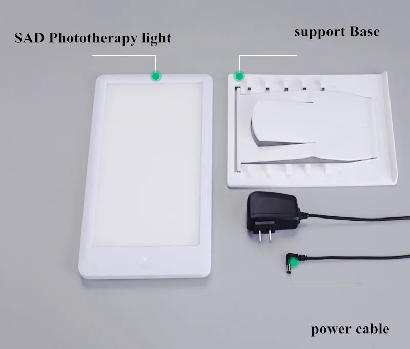Светильник SAD терапия 3 режима Сезонное аффективное расстройство фототерапия 6500K имитирующий естественный дневной светильник лампа SAD терапия