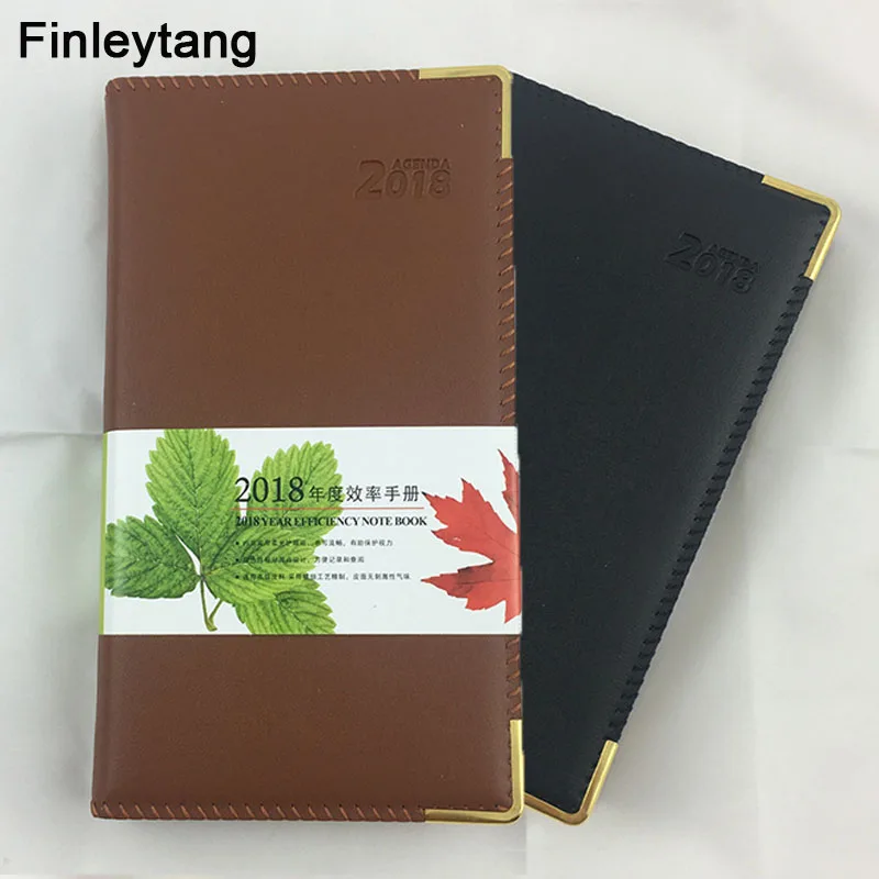 

2018 Calendar Efficiency Manual Travel Journal Agenda Notes Diary Planner Business Notebook School Office Stationery 40K/25K/16K
