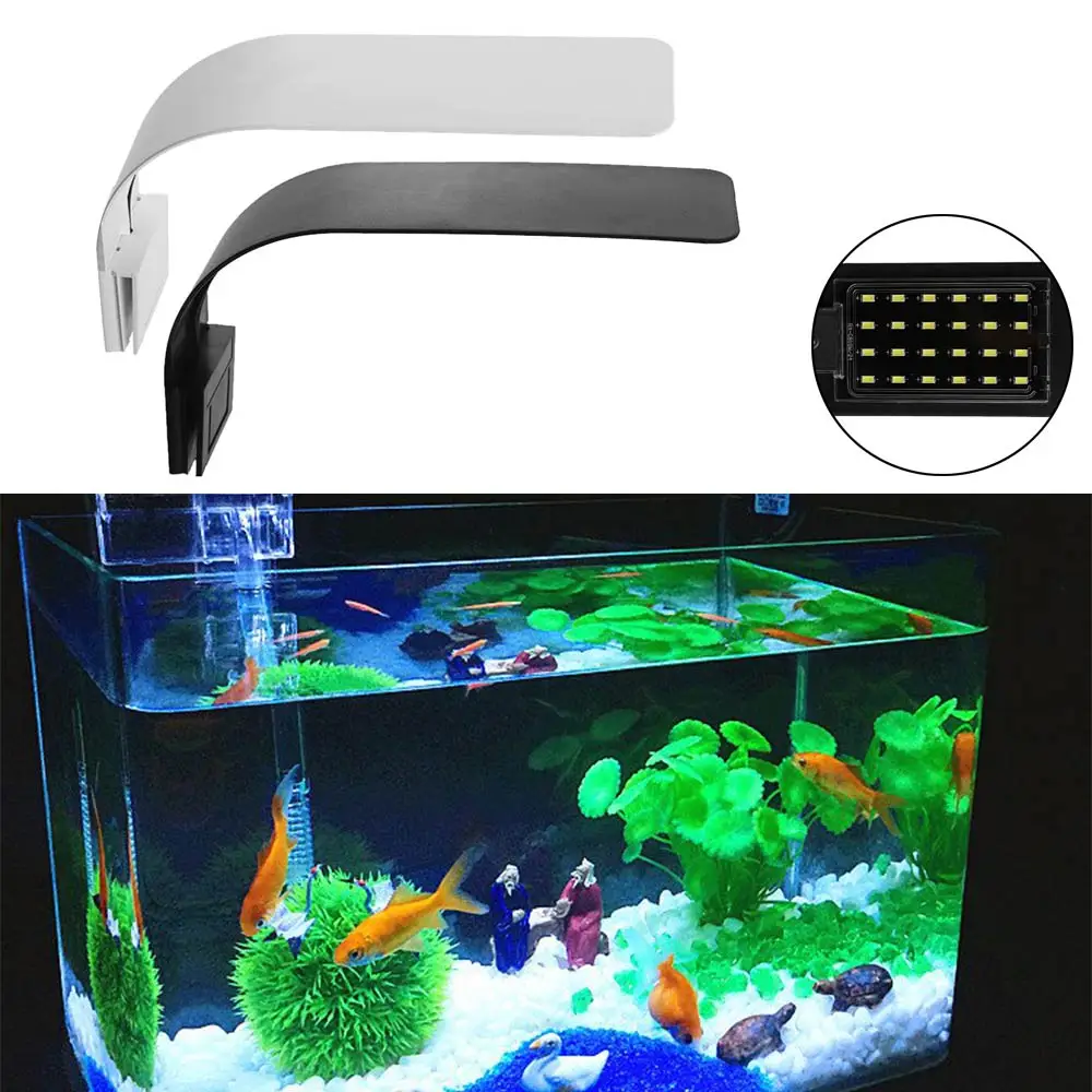 Buy 1PC New Useful Clip on Waterproof LED Aquarium