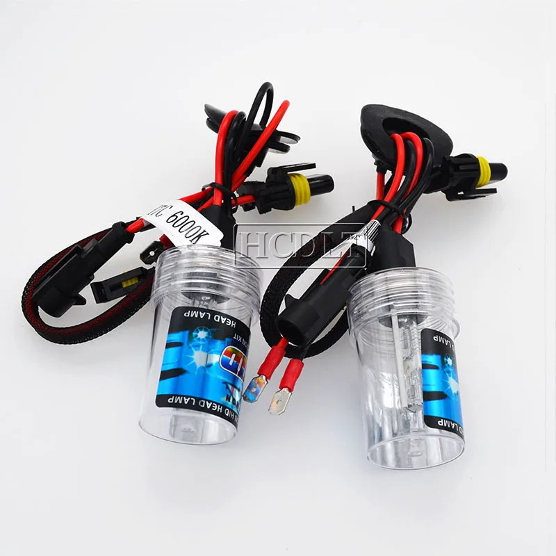 HCDLT AC 35W H7C HID Xenon Bulb 55W 6000K 4300K 5000K 8000K H7 Metal Base Auto Car Headlight Lamp Fast Bright Xenon H7C HID Bulb (2)