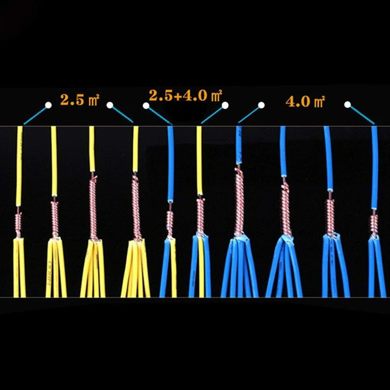 Провод зачистки артефакт фонарик двойного назначения Быстрый выключатель клеммный блок электрик Автоматический зачистки твист линии артефакт