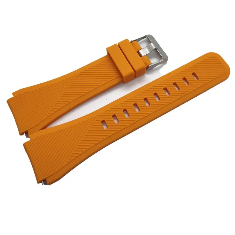 Мягкий силиконовый сменный ремешок для наручных часов, спортивный браслет для часов samsung Galaxy Watch 46 мм/samsung gear S3 - Цвет ремешка: O