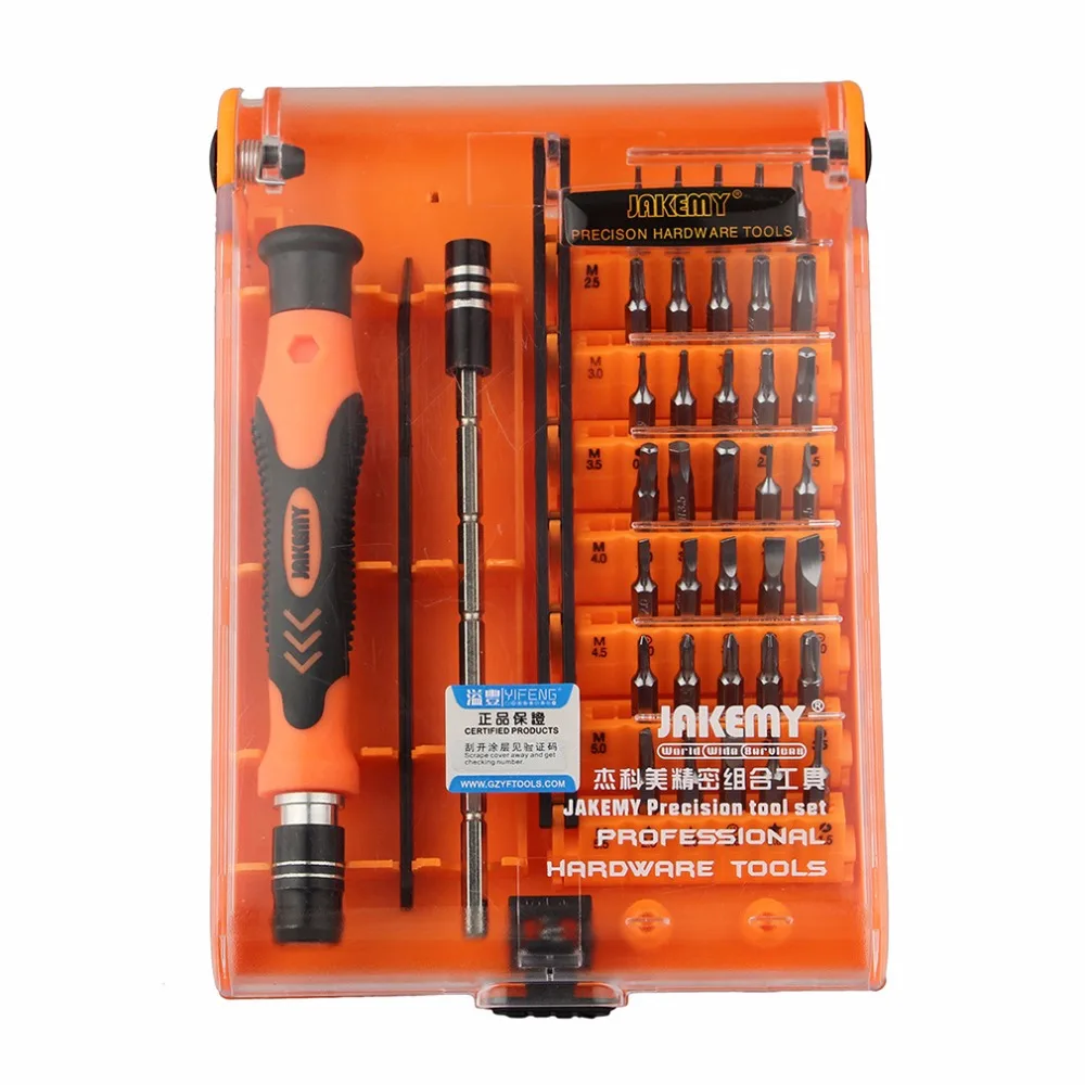 

45 in 1 JM-8131 precision screwdriver set hardware tools electricas hand tools screw driver kit for cellphone home repair