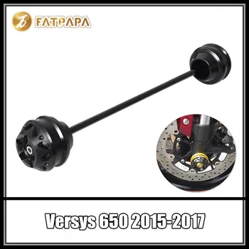 

VERSYS 650 Motorcycle Accessories Front Tire Wheel Frame Decoration Floor Protection FOR KAWASAKI VERSYS650 V650 2015-2016