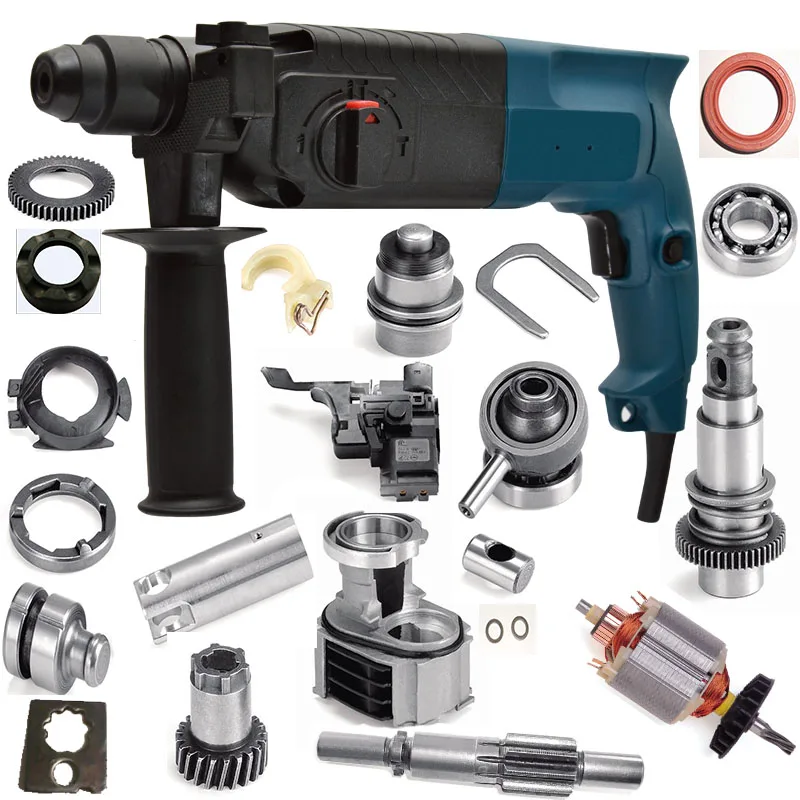 Todas las piezas de repuesto para BOSCH GBH2 24DSR/SE GBH 2 24, rotory,  martillo, taladro, armazón, estator, interruptor, eje de engranaje,  rodamiento, portaherramientas|Accesorios para herramientas eléctricas| -  AliExpress