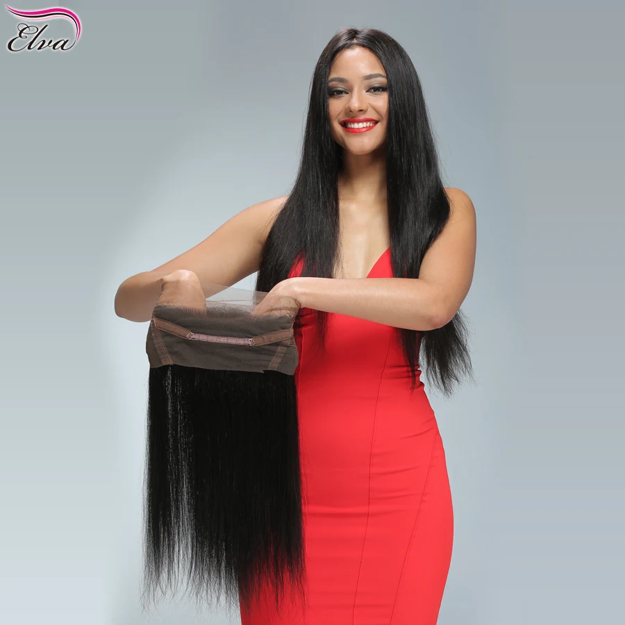 

8A Pre Plucked 360 Lace Frontal Closure Brazilian Virgin Hair Straight 360 Frontal With Natural Hairline Baby Hair 360 Frontals