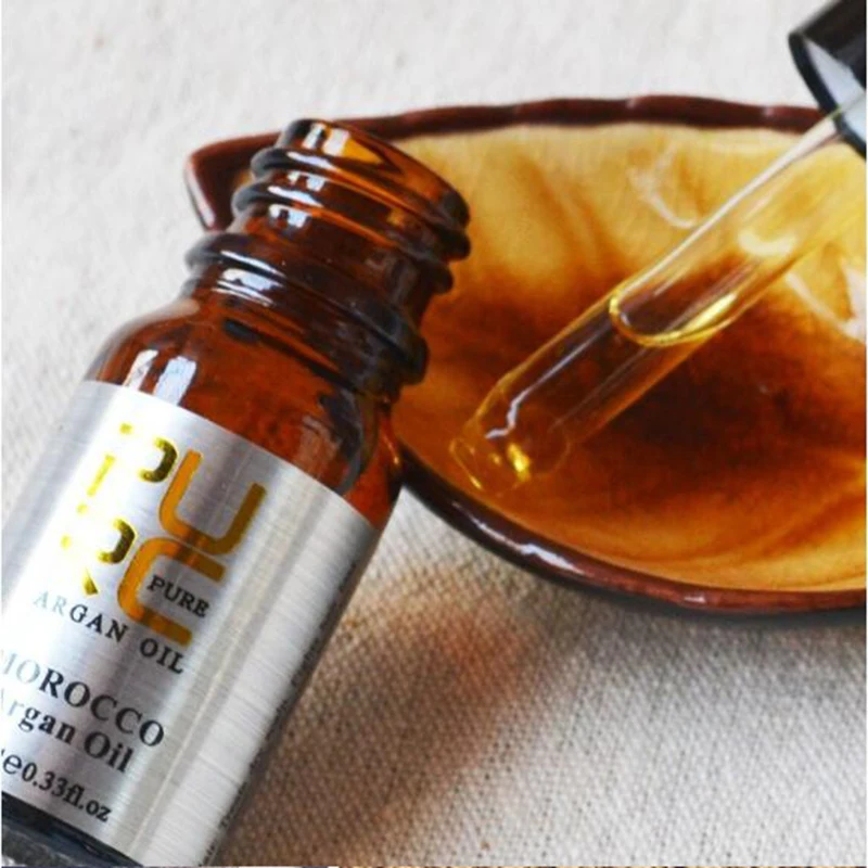 PURC Argan Oil Agan Hair Oil 10 ml does not hurt the scalp deep repair hair care PURC Argan Oil Agan Hair Oil 10 ml does not hurt the scalp deep repair hair care