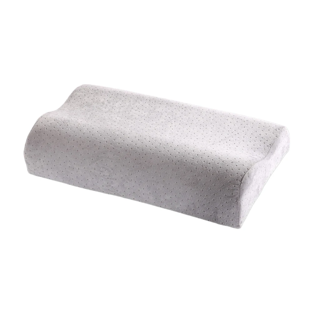 Ортопедическая подушка из Urijk пены с эффектом памяти, мягкая подушка из волокна с медленным отскоком, массажер для шейного отдела, латексные подушки для шеи - Цвет: white 5