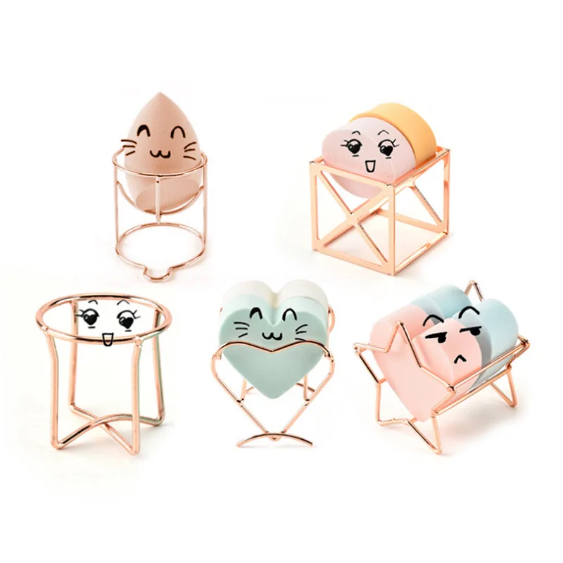 

Sale Cosmetic Sponge Powder Puff Storage Display Drying Stand Holder Rack Support Makeup Beauty Tool Kit