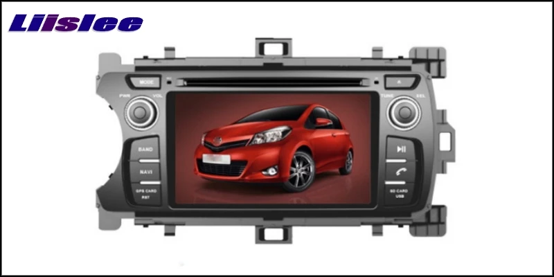 For Toyota Yaris  XP130  XP150 2011 LiisLee Car Multimedia TV DVD GPS Audio Stereo Hi-Fi Radio Original Style Navigation NAV 2