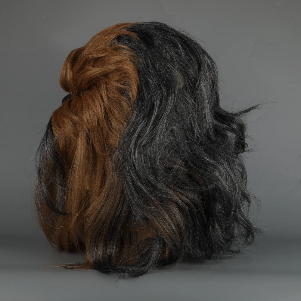11 New Star Wars The Force Awakens Chewbacca Mask Real Fur Costume Party & Halloween Mask High Quality (12)