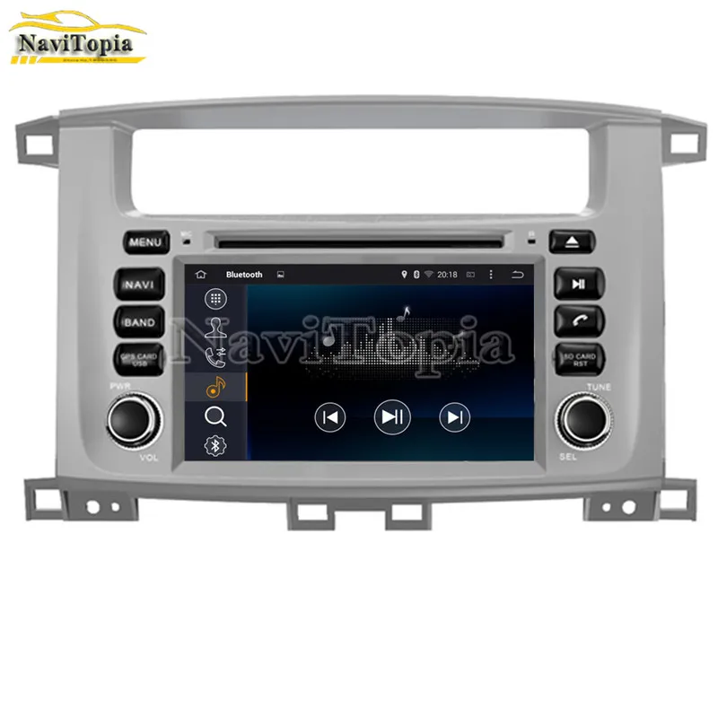 Clearance NAVITOPIA 4G RAM 64G ROM PX6 Six Core Android 9.0 Car DVD GPS for Toyota Land Cruiser 100 1998-2007 LC100 for Lexus LX 470 6 Clearance NAVITOPIA 4G RAM 64G ROM PX6 Six Core Android 9.0 Car DVD GPS for Toyota Land Cruiser 100 1998-2007 LC100 for Lexus LX 470 6